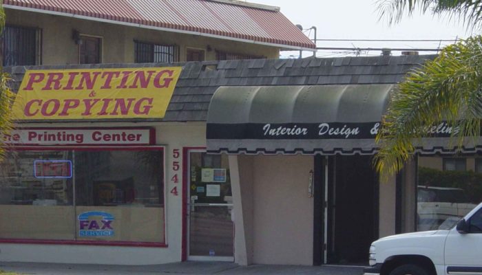 #1086 The Printing Center, Long Beach CA